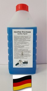 Альгицид aquatop, 1 л. (не пенящийся)  -  Оборудование для бассейнов Екатеринбург Оборудование для бассейна