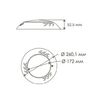 Прожектор светодиодный Aquaviva LED003 546LED (33 Вт) RGB -  Оборудование для бассейнов Екатеринбург Оборудование для бассейна