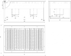 Водозабор прямоугольный (закладная+лицевая панель) 160 м³/час, плёнка -  Оборудование для бассейнов Екатеринбург Оборудование для бассейна