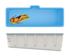 Бассейн композитный "SwimTrack 56" 5,67 х 2,12 х 1,35 - 1,72 м. Серия "Prime" -  Оборудование для бассейнов Екатеринбург Оборудование для бассейна