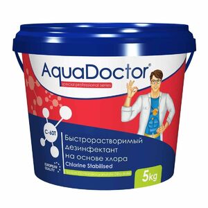 AquaDoctor C-60T 5 кг в таблетках -  Оборудование для бассейнов Екатеринбург Оборудование для бассейна