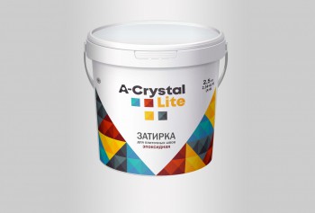 Эпоксидная затирка для плиточных швов A-Crystal Lite 2,5 кг. -  Оборудование для бассейнов Екатеринбург Оборудование для бассейна