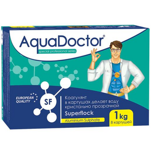 Коагулирующее средство в картушах AquaDoctor Superflock -  Оборудование для бассейнов Екатеринбург Оборудование для бассейна