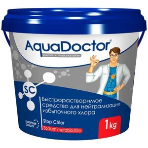 Средство для нейтрализации избыточного хлора AquaDoctor SC Stop Chlor 5 кг. -  Оборудование для бассейнов Екатеринбург Оборудование для бассейна